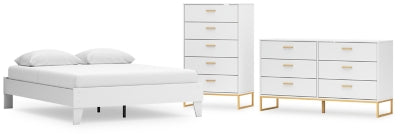 Paquete de dormitorio de 5 piezas