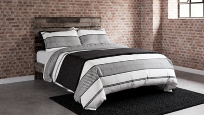 Cama Queen con plataforma y paneles Neilsville