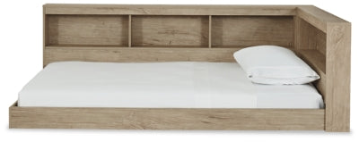 Cama con librería y almacenamiento Oliah Twin