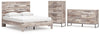 Paquete de dormitorio de 5 piezas