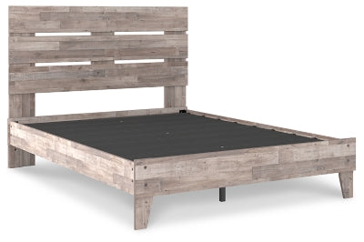 Cama Queen con plataforma y paneles Neilsville