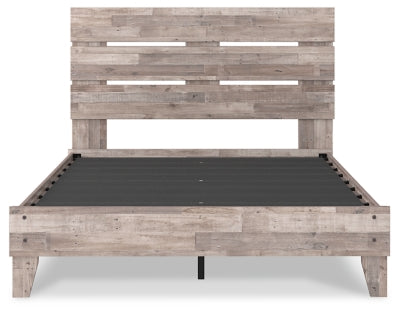 Cama Queen con plataforma y paneles Neilsville