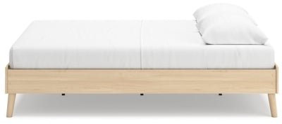 Cama Queen con plataforma Cabinella