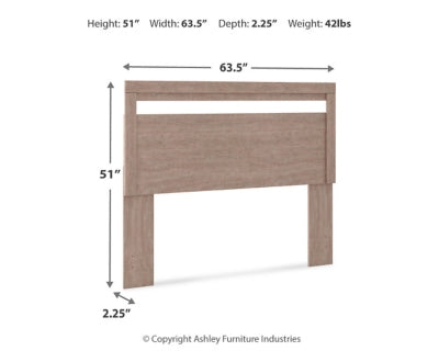 Flannia Queen Panel Headboard