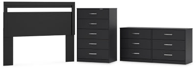 Paquete de dormitorio de 3 piezas