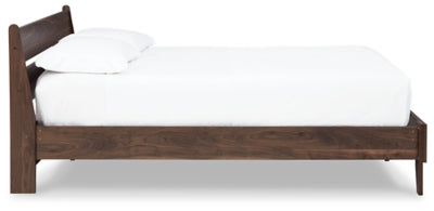 Cama Queen con plataforma y paneles Calverson