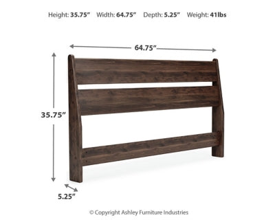 Cama Queen Calverson con plataforma, tocador y mesita de noche