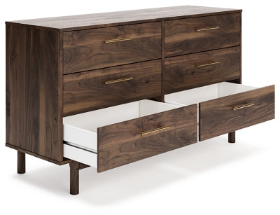 Cama Queen Calverson con plataforma, tocador y mesita de noche