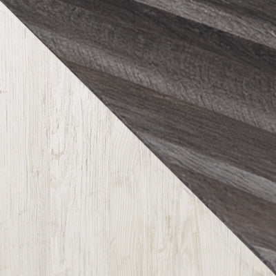 Cama de plataforma con paneles cruzados Shawburn Queen