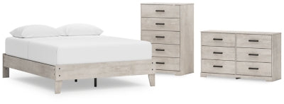 Paquete de dormitorio de 5 piezas