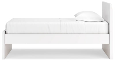 Cama de plataforma con paneles gemelos Onita
