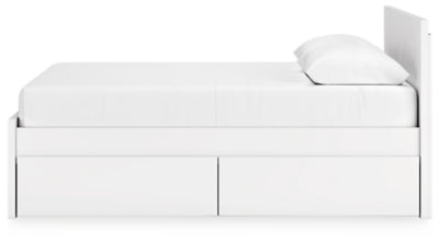Onita Queen Panel Platform Bed with 2 Side Storage