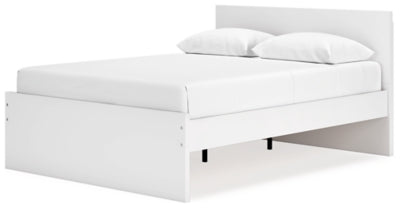 Cama Queen con plataforma y paneles Onita