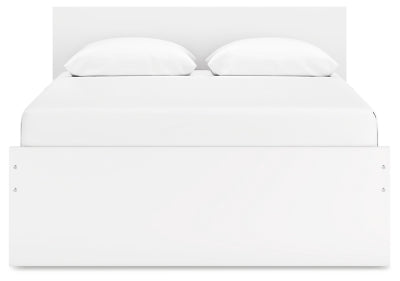 Cama Queen con plataforma y paneles Onita