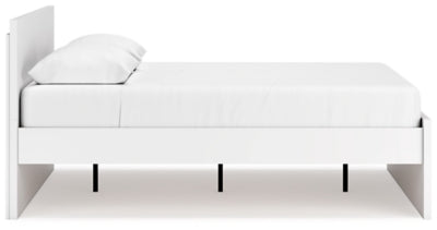 Cama Queen con plataforma y paneles Onita