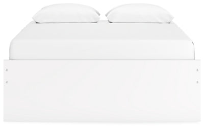 Cama Queen Onita con plataforma y dos laterales de almacenamiento