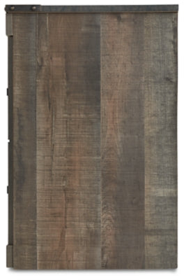 Mueble de TV Trinell con chimenea eléctrica