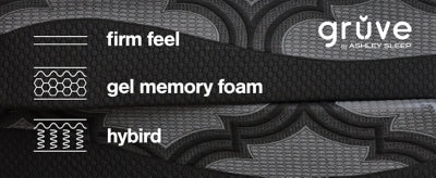 12 Inch Ashley Hybrid California King Mattress