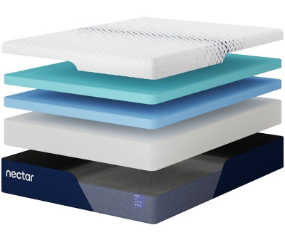 Nectar Luxe Memory Foam 5.1 Twin Mattress