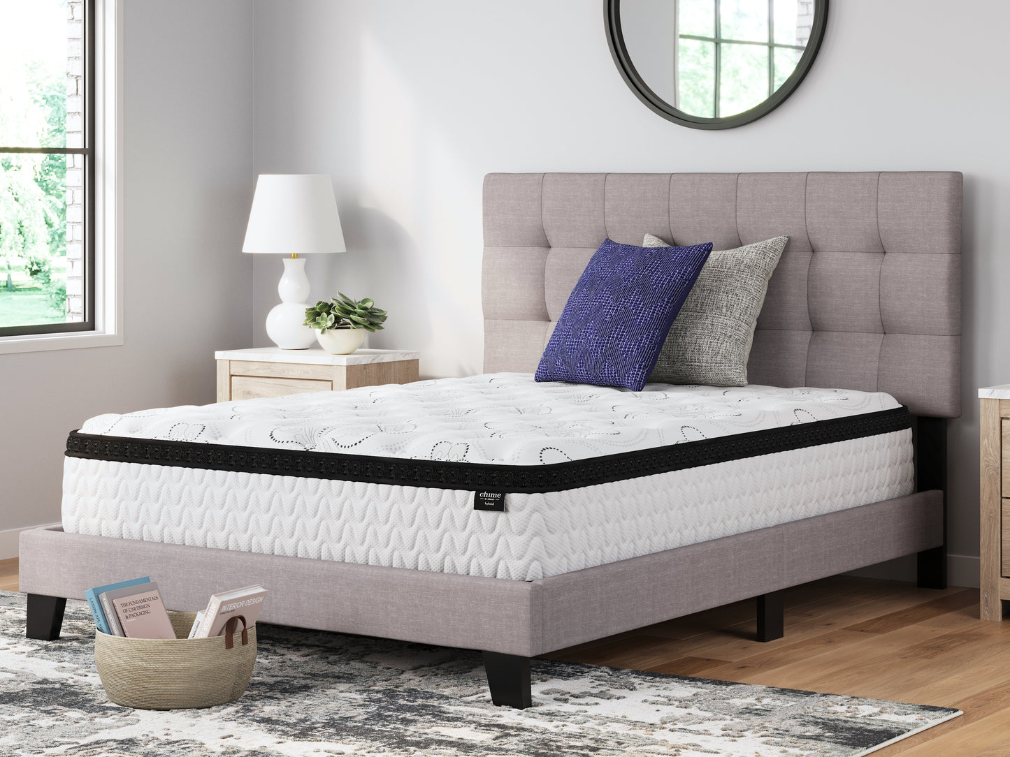 Chime 12 Inch Hybrid Queen Mattress in a Box