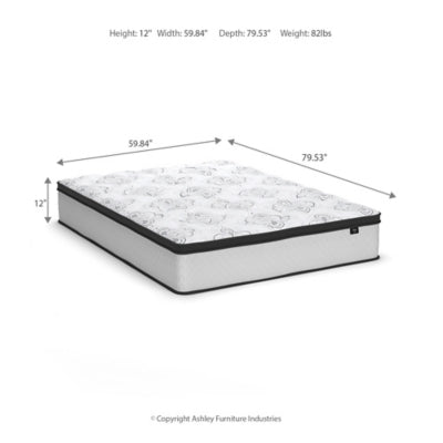 Chime 12 Inch Hybrid Full Mattress in a Box