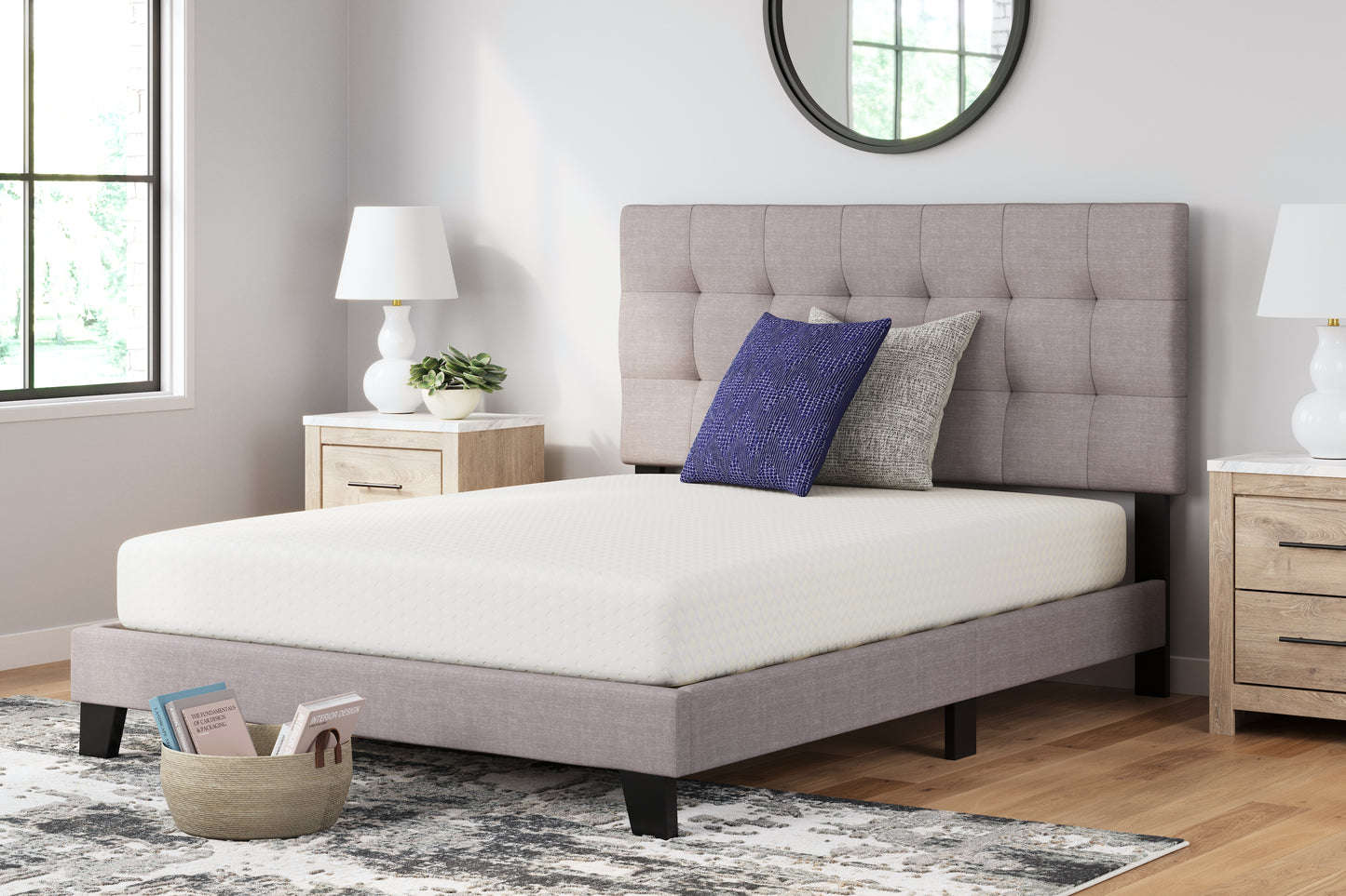 Chime 8 Inch Memory Foam Full Mattress in a Box