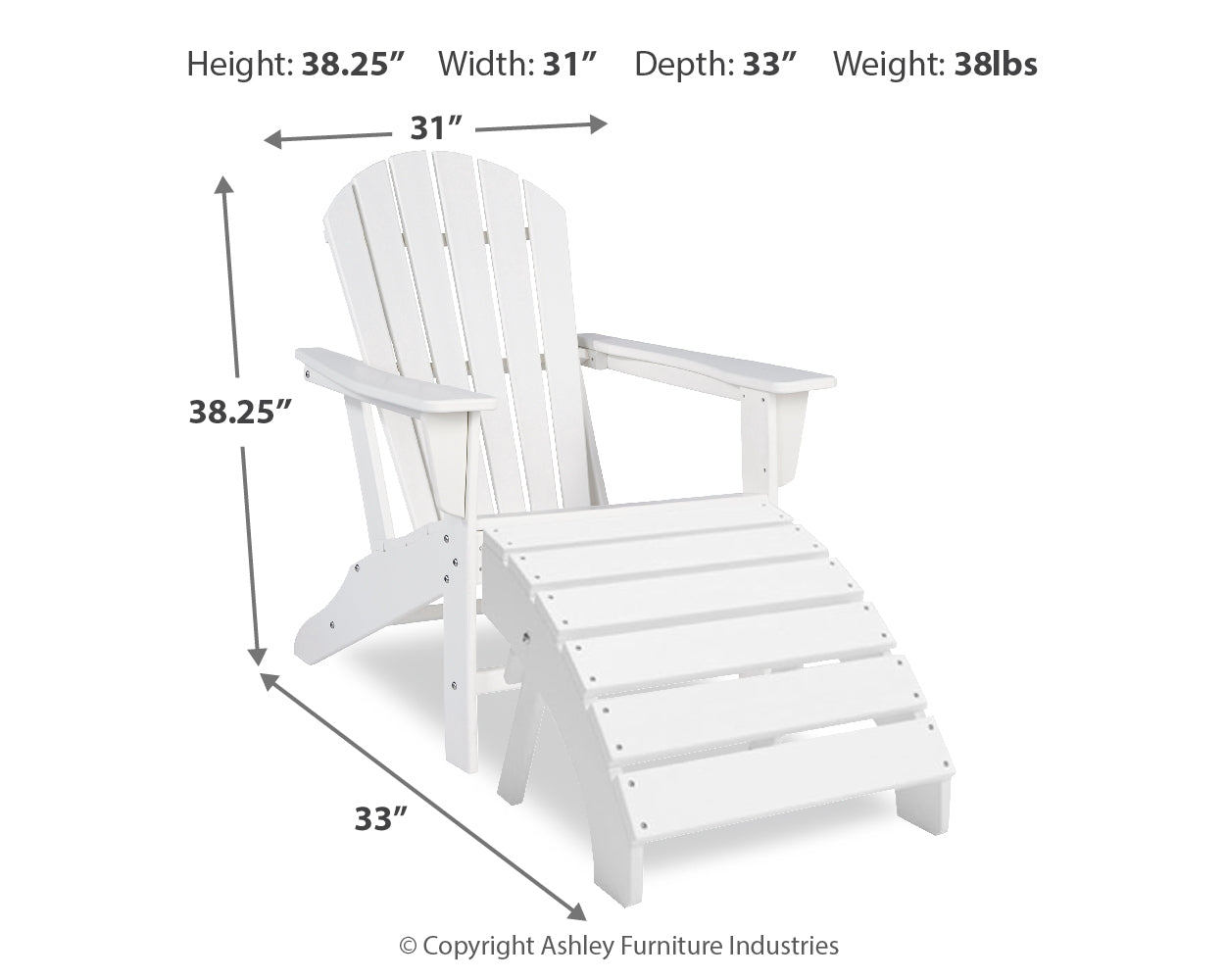 Silla Adirondack Sundown Treasure