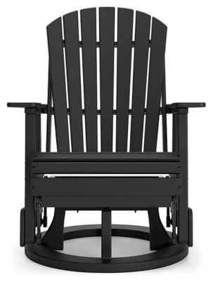 Silla giratoria planeadora para exteriores Hyland wave