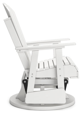 Silla giratoria planeadora para exteriores Hyland wave
