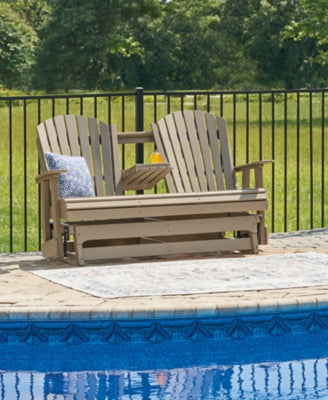 Mecedora de dos plazas para exteriores Hyland wave