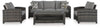 Conjunto de sofá, sillas y mesa para exterior Oasis Court (juego de 4)