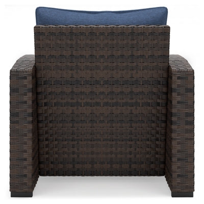 Sillón de exterior Windglow con cojín