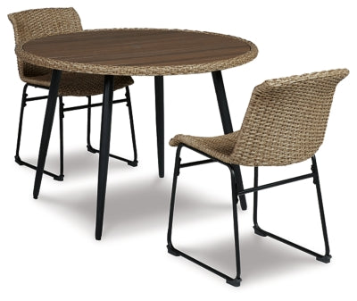 Paquete de comedor al aire libre de 3 piezas