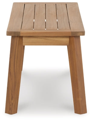 Banco de comedor para exteriores Janiyah