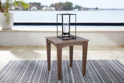 Paquete de mesa auxiliar para exterior de 3 piezas