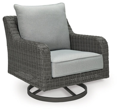 Sillón giratorio para exteriores Elite Park con cojín