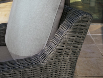 Sillón giratorio para exteriores Elite Park con cojín
