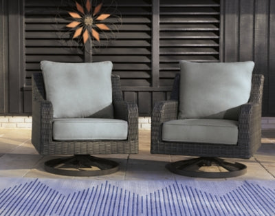 Sillón giratorio para exteriores Elite Park con cojín
