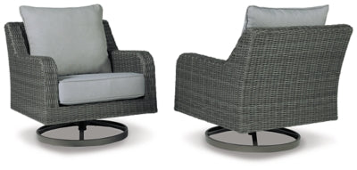 Sillón giratorio para exteriores Elite Park con cojín