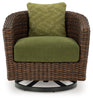 Horizon Hall Outdoor Swivel Lounge Chair with Cushion