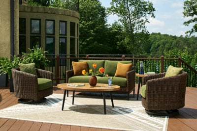 Horizon Hall Outdoor Loveseat with Cushion