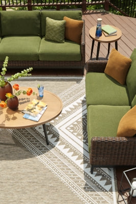Horizon Hall Outdoor Loveseat with Cushion