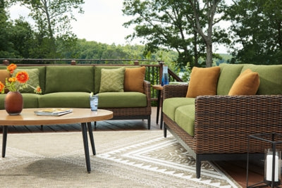 Horizon Hall Outdoor Loveseat with Cushion
