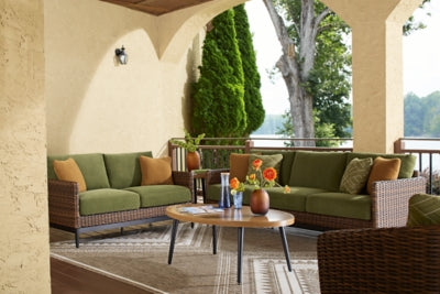 Horizon Hall Outdoor Loveseat with Cushion