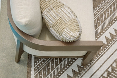 Loveseat de exterior Serene Bay con cojín