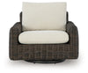 Kimora Outdoor Swivel Lounge Chair
