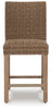 Walton Bridge Outdoor Bar Stool (Set of 2)