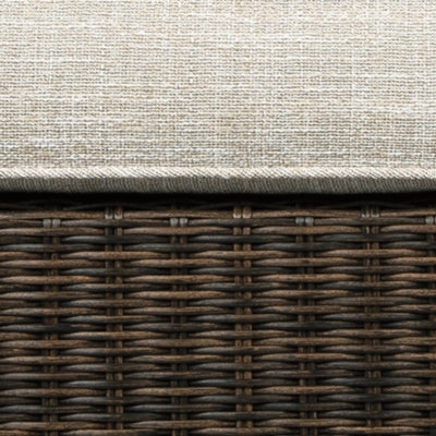 Paradise Trail Outdoor Loveseat, Fire Pit Table and 2 Lounge Chairs