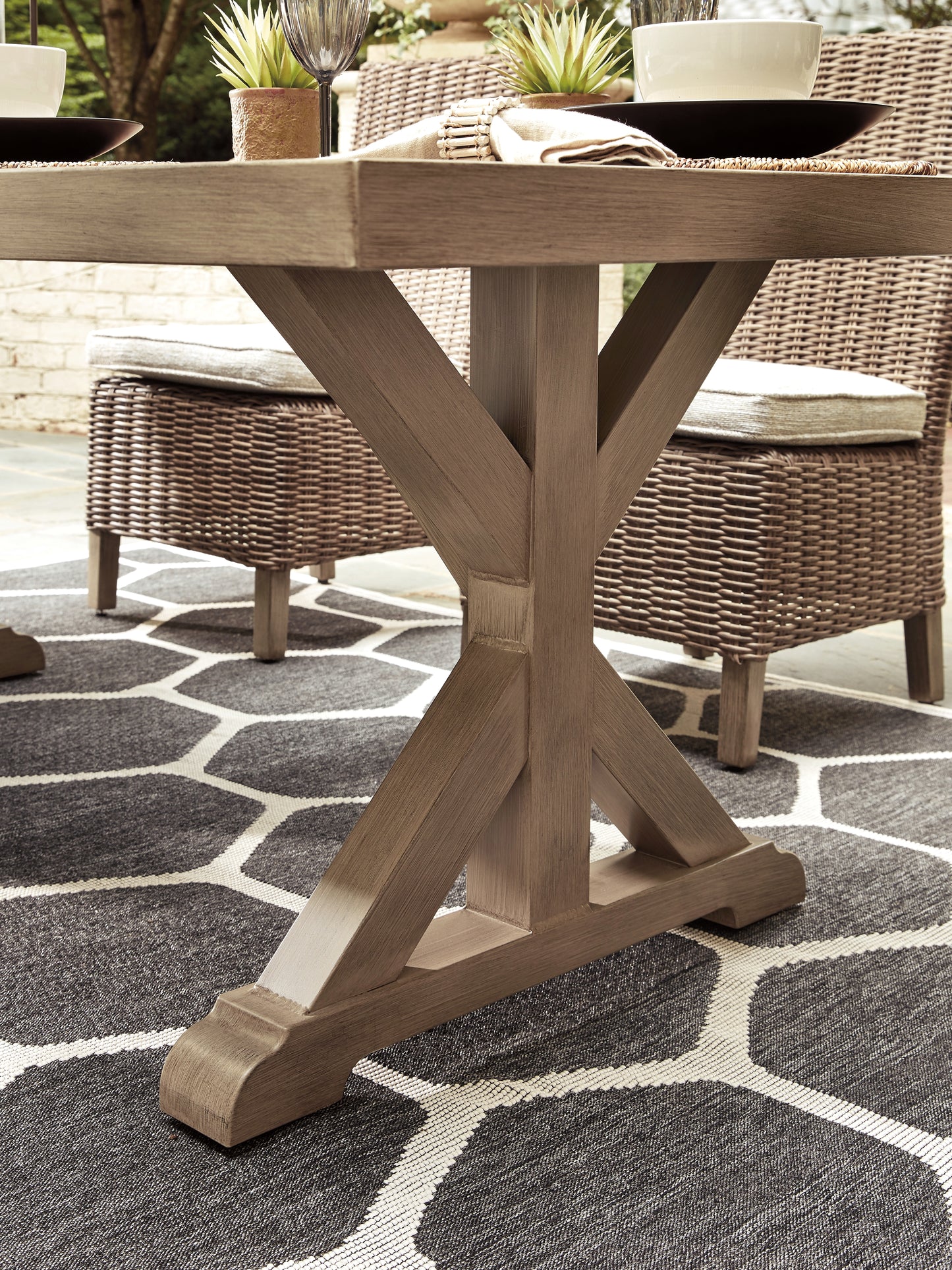 Mesa de comedor para exteriores Beachcroft