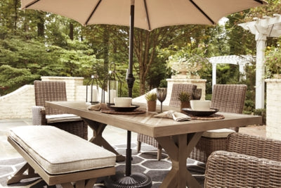 Mesa de comedor para exteriores Beachcroft